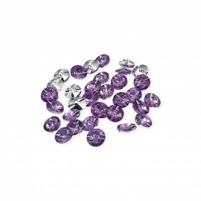 Botão Redondo Brilhante 10mm