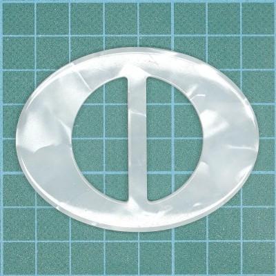 Fivela Oval sem Fuzilhão 3,6cm