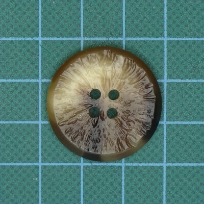 Botão 4 Furos Plástico 27,5mm