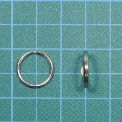 Argola de Chaveiro 1,5cm com Diâmetro Interno de 1,2cm