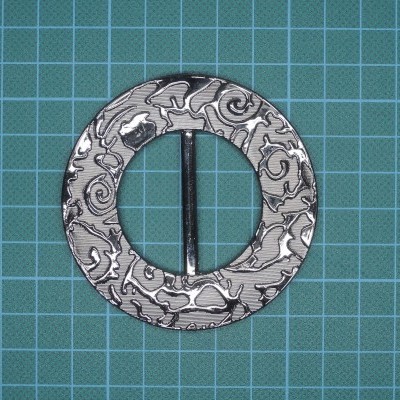 Fivela Redonda sem Fuzilhão 3,9cm