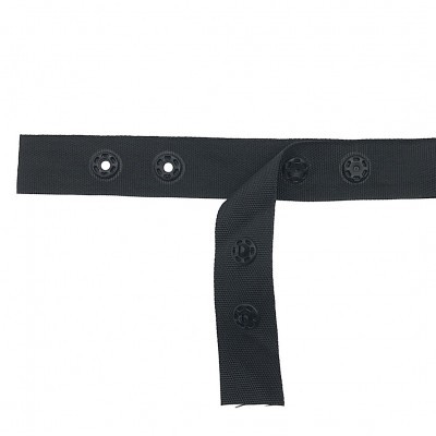 Fita de 1,7cm com Molas de Pressão 8mm Plásticas em grupos de Duas