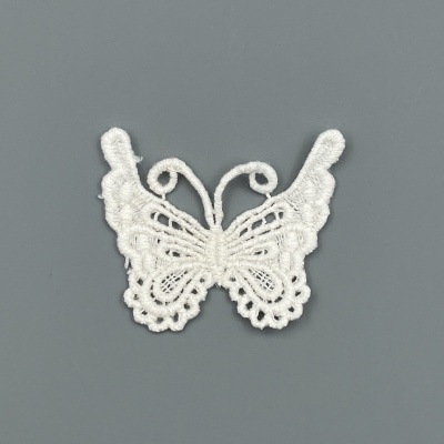 Borboleta Rendada 5cm x 6,6cm