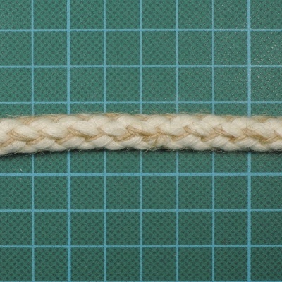 Cordão 8mm Entrançado com Algodão e Juta