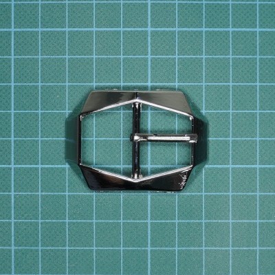 Fivela Rectangular com Fuzilhão 25mm