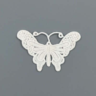 Borboleta Rendada 4,5cm x 7,2cm