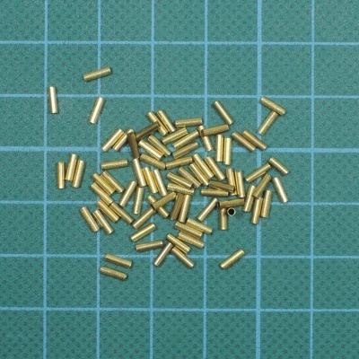 Vidrilho Metálico Liso 1,5x5mm