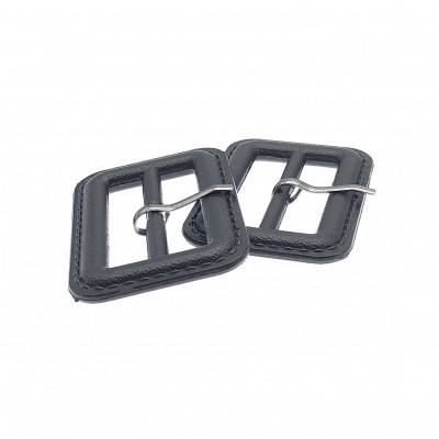 Fivela Rectangular com Fuzilhão 3,9cm