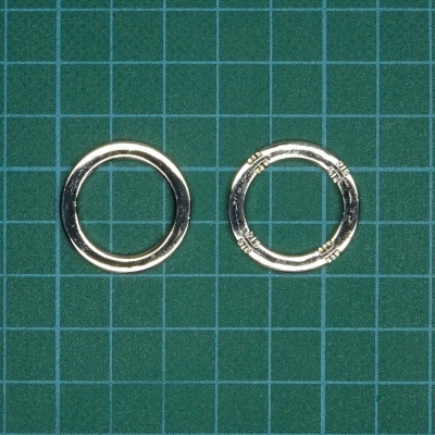 Argola De Coser 2,2cm com Diâmetro Interior de 1,8cm