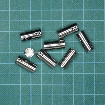 Ponteira Metálica Coser 20x9mm