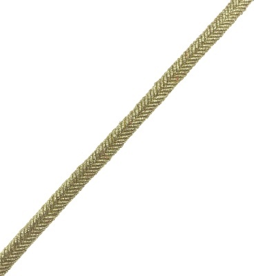 Trança Sutache 9mm com Lurex