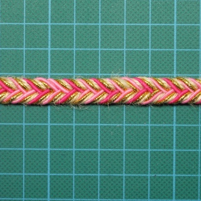 Trança Sutache com Cordão Lurex 10mm