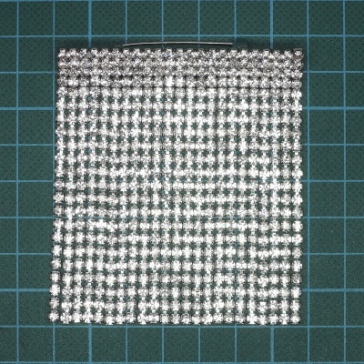 Pregadeira Franjas com Correntes Pedra 6,6cm x 7cm