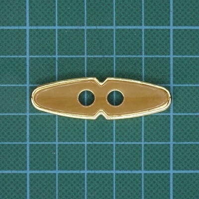 Botão 2 Furos 1,5x4,9cm