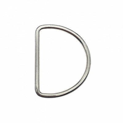 Argola Meia Lua Metálica 4cm