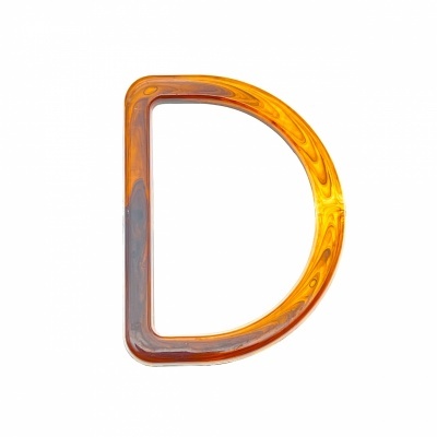 Argola Meia Lua 6,3cm com interior 5cm