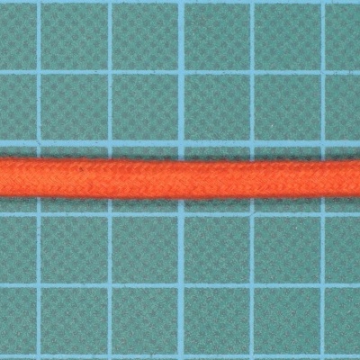 Cordão Liso 6mm Laranja
