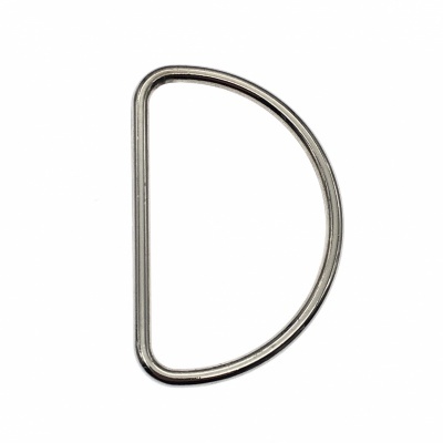 Argola Meia Lua Metálica 5,5cm