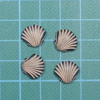 Concha Plástico 11mm