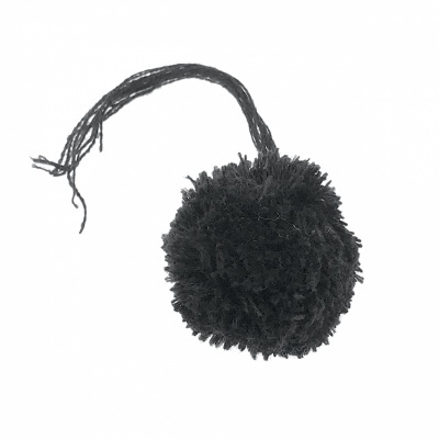 Pompom Lã 4,5cm com Fio 11cm