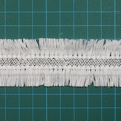 Entremeio 3,5cm com Franja