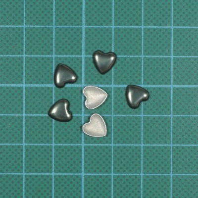 Tacha Coração 8mm Termocolante