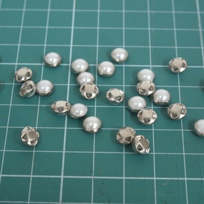 Meia Pérola Redonda com Aro 7mm