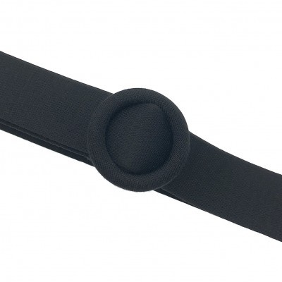 Cinto Forrado com Fivela Redonda 2,5x104cm