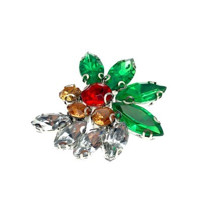 Aplicação 3cm x 3,6cm Base Cola com Pedras