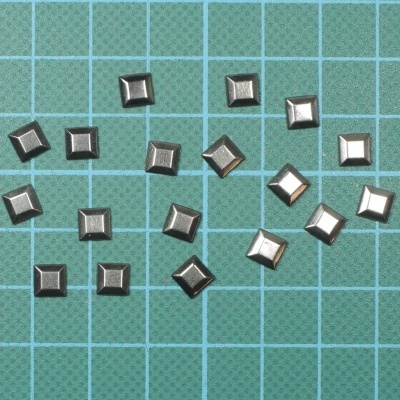 Tacha Quadrada 6mm Termocolante