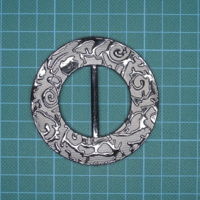 Fivela Redonda sem Fuzilhão 3,9cm