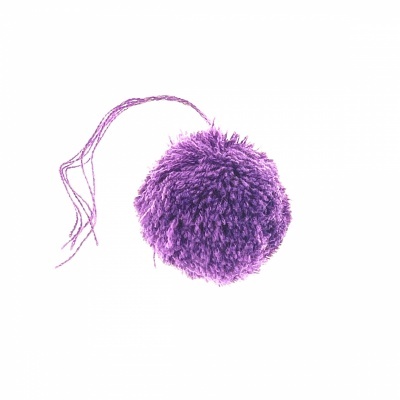 Pompom Lã 4,5cm com Fio 10cm
