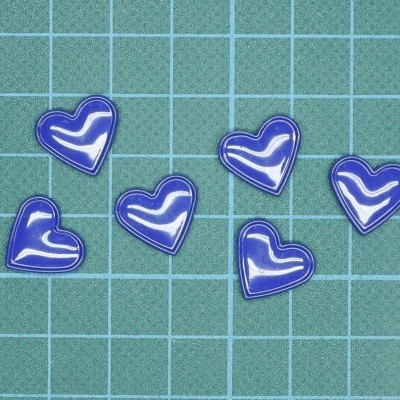 Tacha Coração 13mmx14mm Termocolante