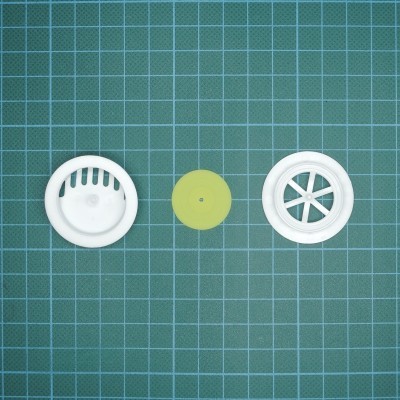 Válvula para Máscara 3,7cm Branco