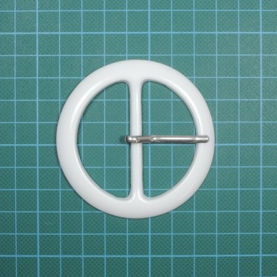 Fivela Redonda com Fuzilhão 5,2cm