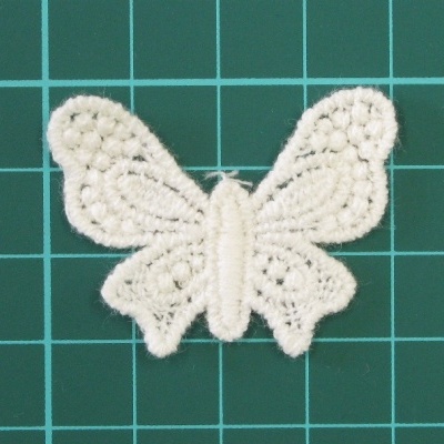 Borboleta Rendada 3x4cm