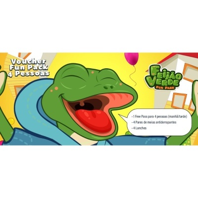 Gift Voucher - Fun Pack | 4 Pessoas
