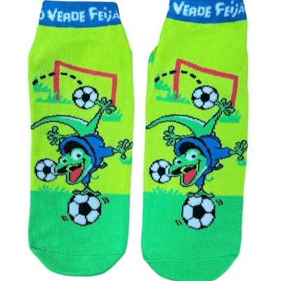 Meias antiderrapantes Feijão Verde - FutPimpas