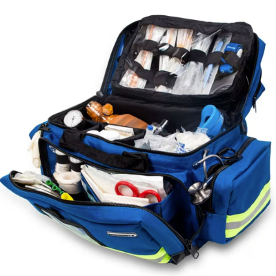 Mala de primeiros socorros EB de grande capacidade (Azul)