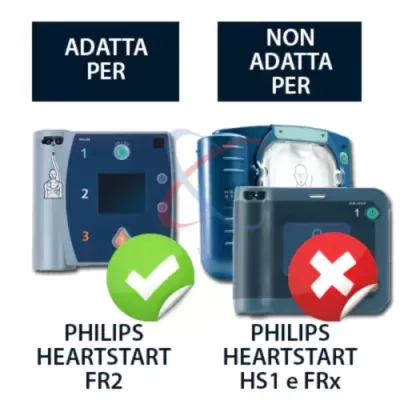Elétrodos adulto Philips Heartstart FR2