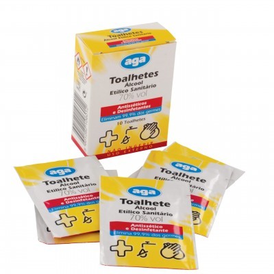 Toalhete de Álcool 70%