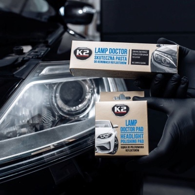 LAMP DOCTOR PAD - ESPONJA DE POLIMENTO DE FARÓIS K2 LAMP DOCTOR PAD - ESPONJA DE POLIMENTO DE FARÓIS K2