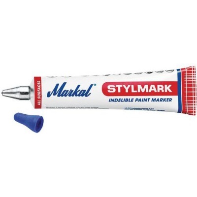 MARKAL-MARCADOR PONTA ESFERICA  3MM / 1/8" STYLMARK (VÁRIAS CORES)