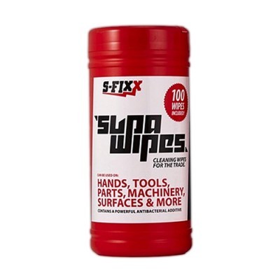 S-FIXX – SUPA WIPES TOALHETES DE LIMPEZA (PACK 100) S-FIXX – SUPA WIPES TOALHETES DE LIMPEZA (PACK 100)