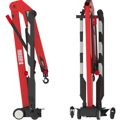 Grua de Oficina com Pernas em V 1000KGS - CRV10