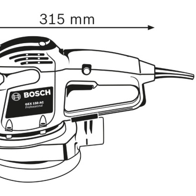 Lixadeira excêntrica GEX 34-150