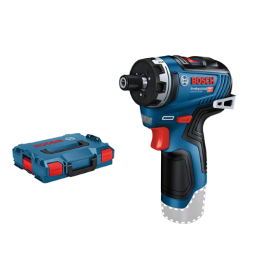 Ferramenta elétrica Bosch azul e mala de transporte azul escuro