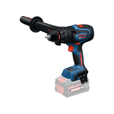 Parafusadora ou furadeira sem fios Bosch Expert azul e preta com detalhes vermelhos