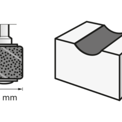 6 Bandas de Lixar G.60 13mm (408)