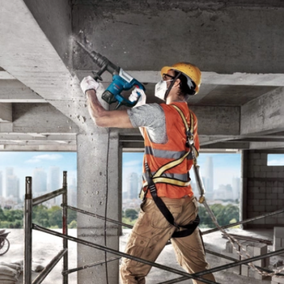 Martelo de percussão com SDS max GSH 5 Professional